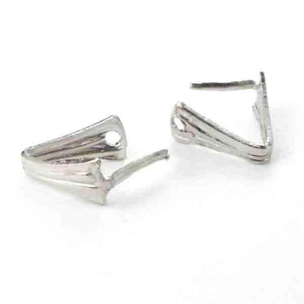 Silver Pinch Bail 9MM Pronged