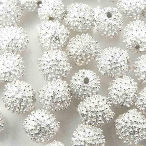 Silver Plate 10MM Knobbed Ball