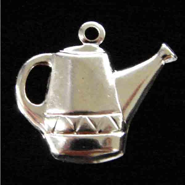 Silver Plate 14x18MM Watering Can