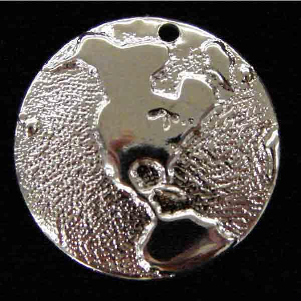 Silver Plate 18mm Domed Globe