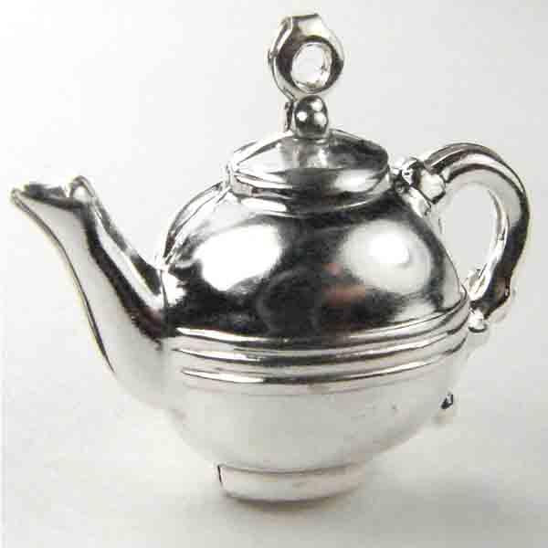 Silver Plate 21x14 Teapot 3-D