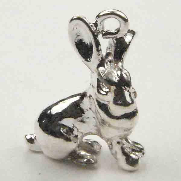 Silver Plate 21x17 Rabbit Of The Chinese Zodiac