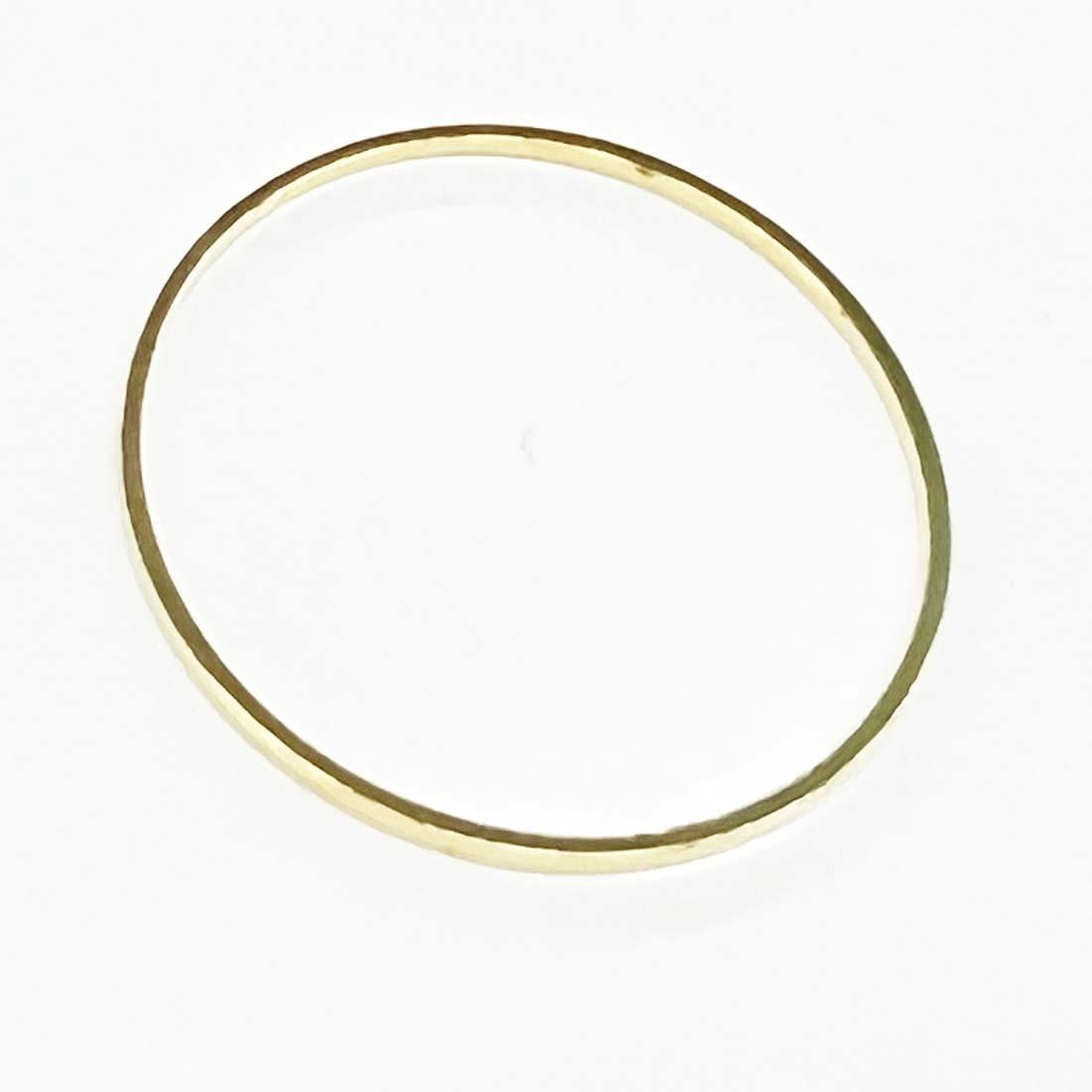 Gold Plate 25MM Circle Ring Frame