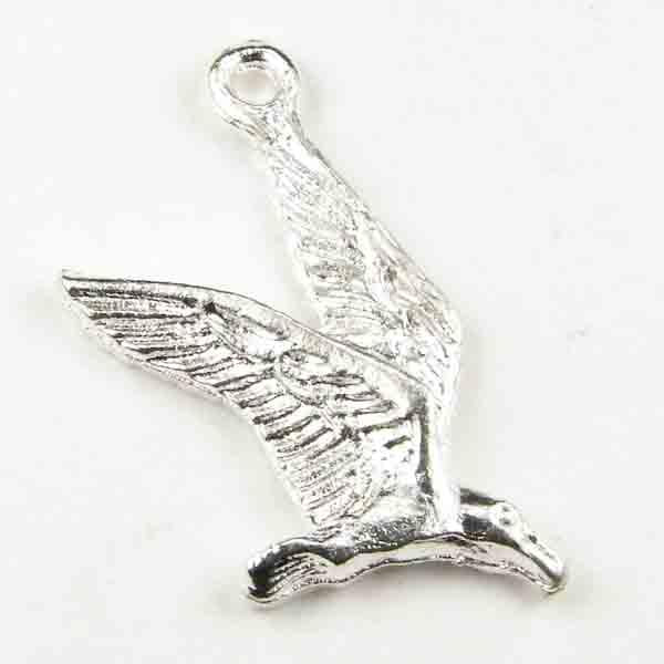 Silver Plate 22x17 Seagull Cast 3-D