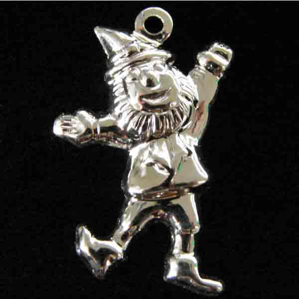 Silver Plate 23x16MM Elf Stamping