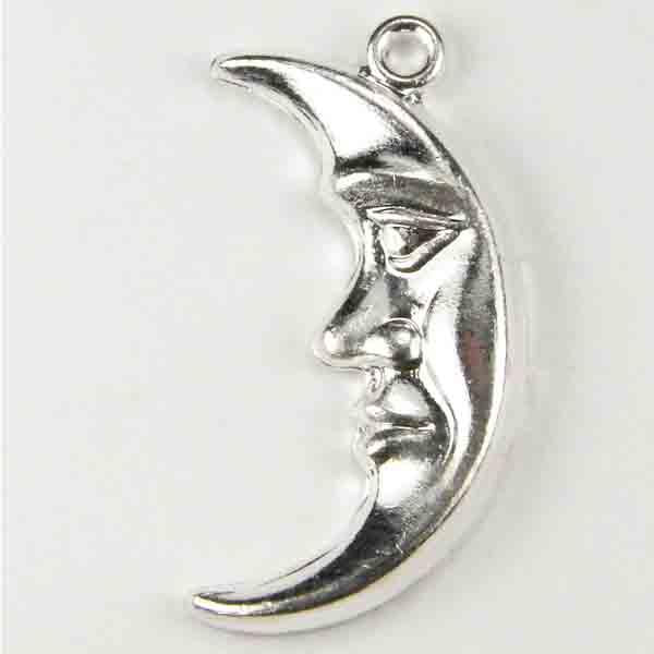 Silver Plate 24x12 Crescent Moon