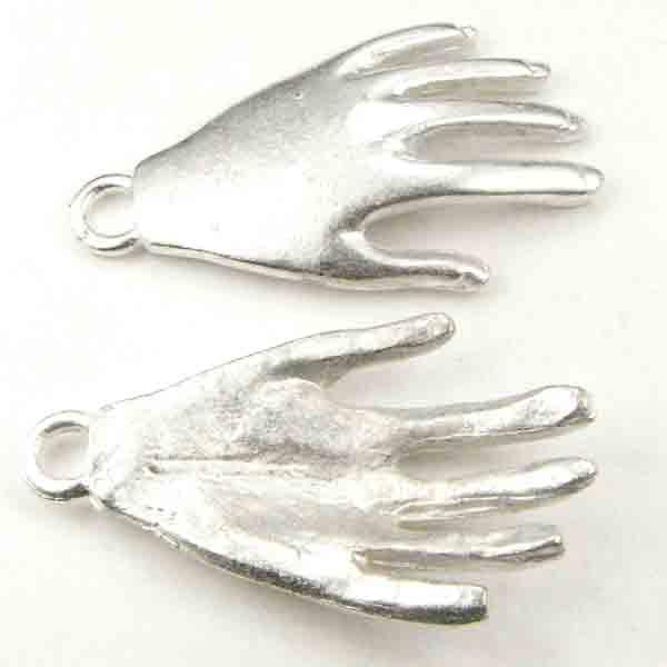 Silver Plate 29x16MM Left Hand