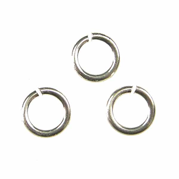 Silver Plate 5.8mm Jump Ring 19 gauge