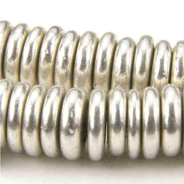 Silver Plate 6MM Disc with 2MM