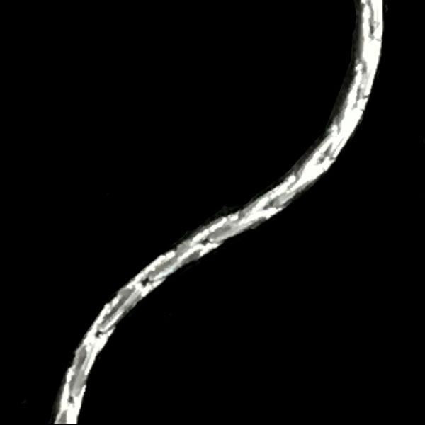 Silver Plate .7MM Chain for Bead Stringing