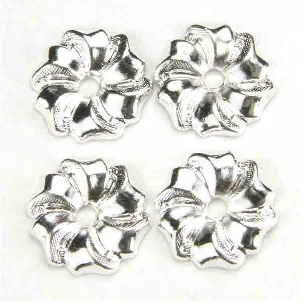Silver Plate 9MM Blossom