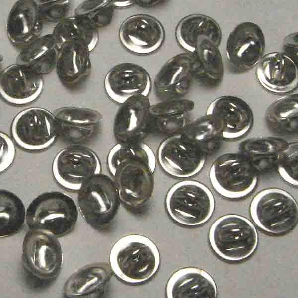 Silver Upeye Button Shank 6MM