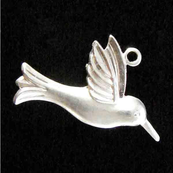 Sterling Silver 18MM Hummingbird