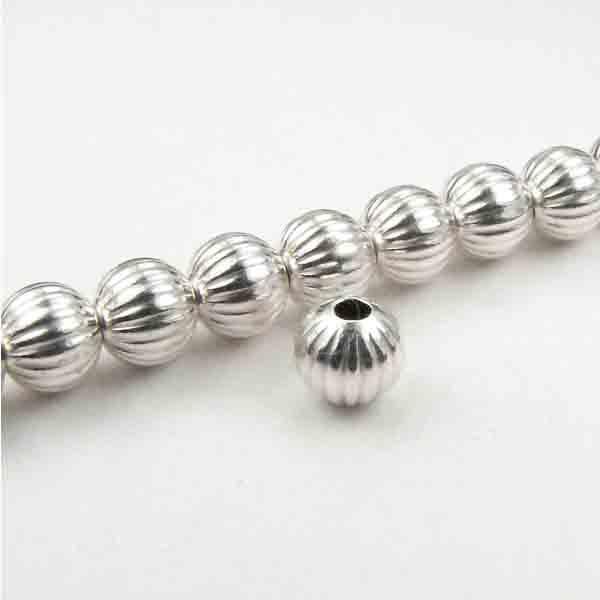 Sterling Silver 4MM Melon Ball