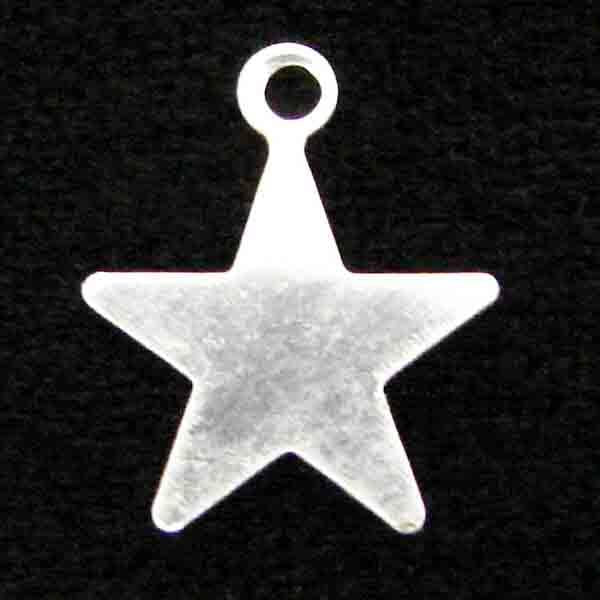 Sterling Silver 9MM Thin Star