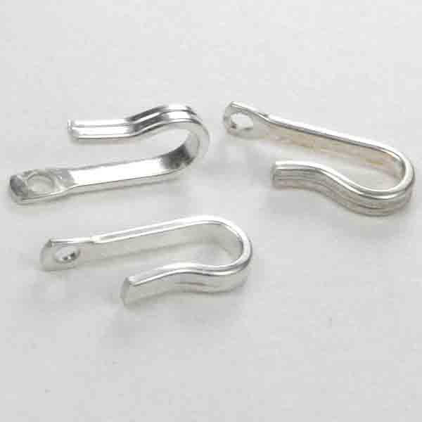 Sterling Silver 12MM Hook Clasp