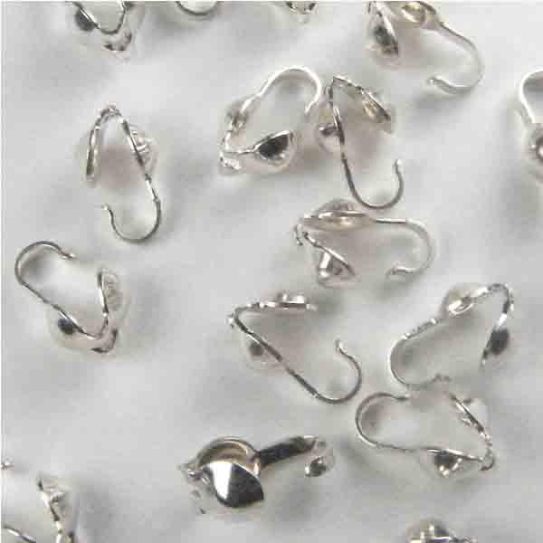 Sterling Silver Knot Cover With .9MM Hole