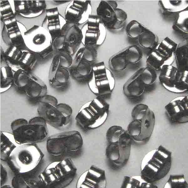 Surgical Steel 4x5mm Earnut Earring Back