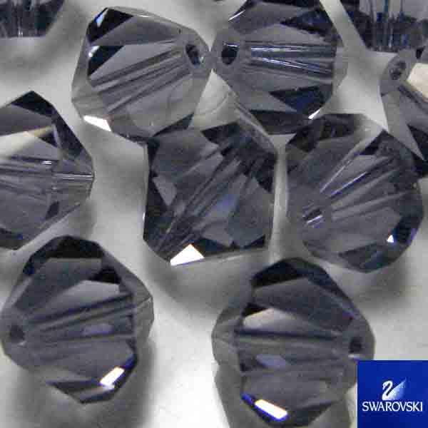 Tanzanite 8MM Swarovski Bicone