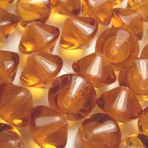 Topaz 10X12MM Smooth Bicone