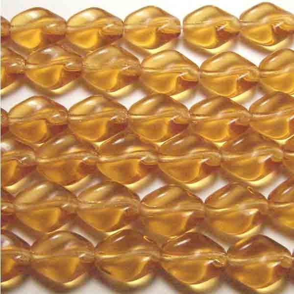 Topaz 10X8MM Twisted Oval