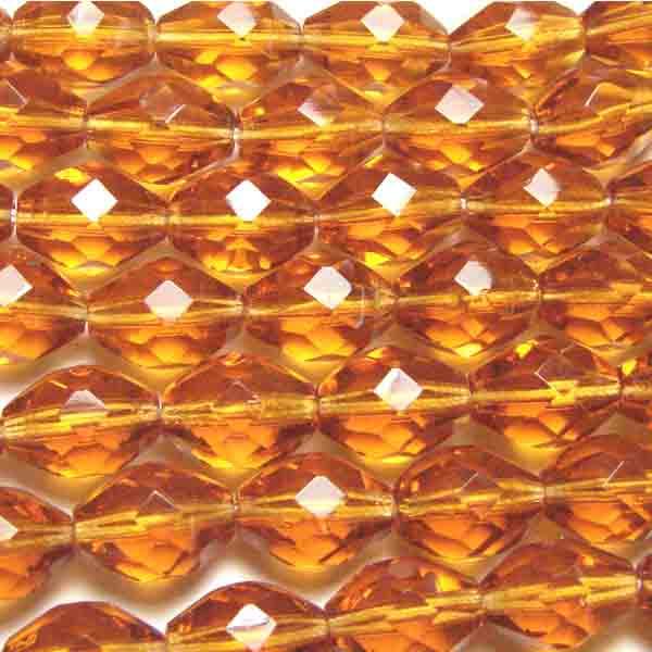 Topaz 12X9MM Fire Polish Oval