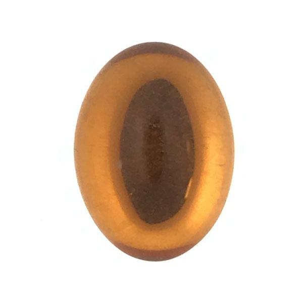 Topaz 14x10MM Foiled Back Cabochon