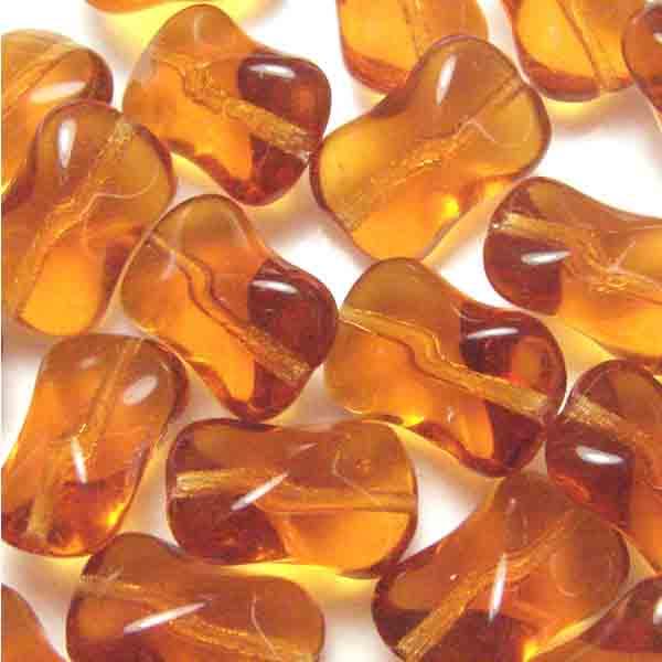 Topaz 15X10MM Twisted Linsin