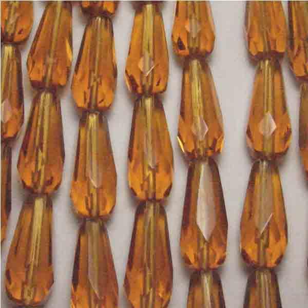 Topaz 20X9MM Fire Polish Tear