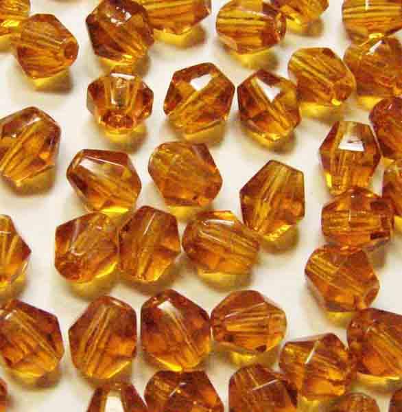 Topaz 5MM Fire Polish Bicone