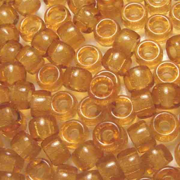 Topaz 6x4MM Crow Style Roller Bead