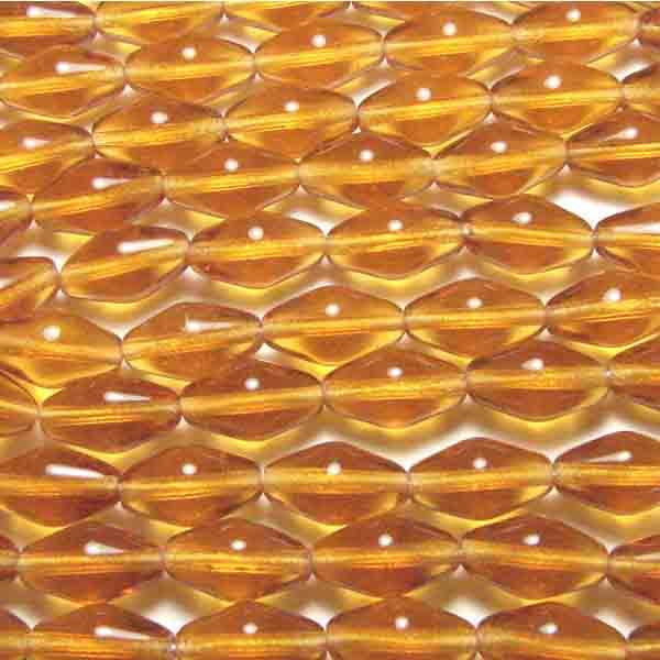 Topaz Elongated 14X8MM Bicone