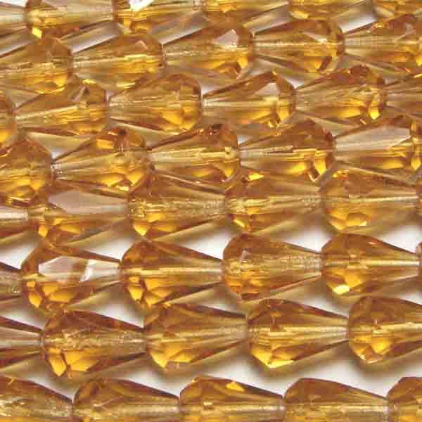 Topaz Fire Polish 12x8MM Tear