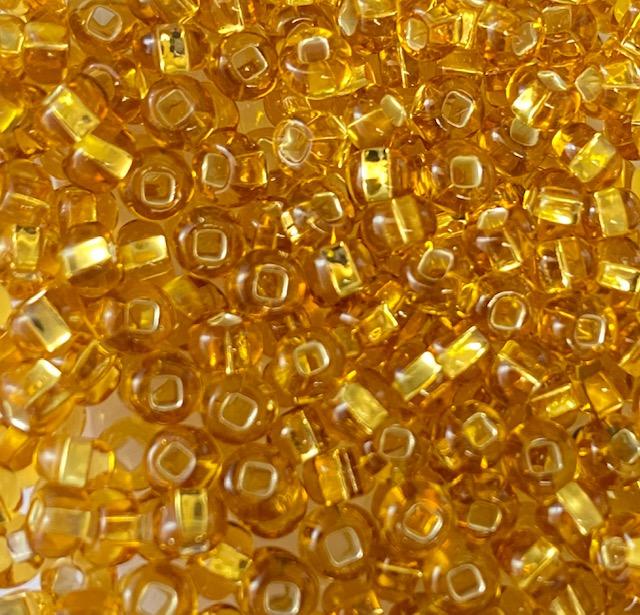 Topaz Silver Lined 6/0 Seed Bead