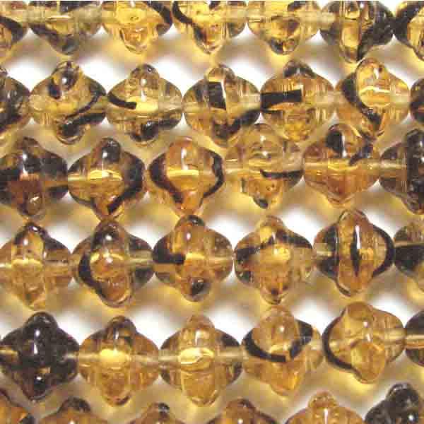 Tortoise 7MM Beaded Lantern Oval