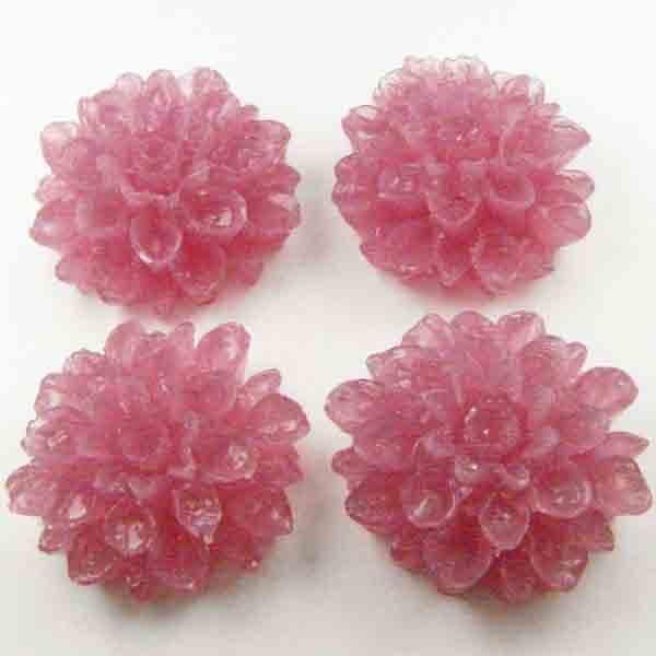 Translucent Muave18MM Dahlia