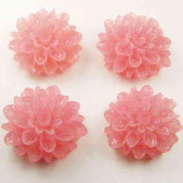 Translucent Pink 18MM Dahlia