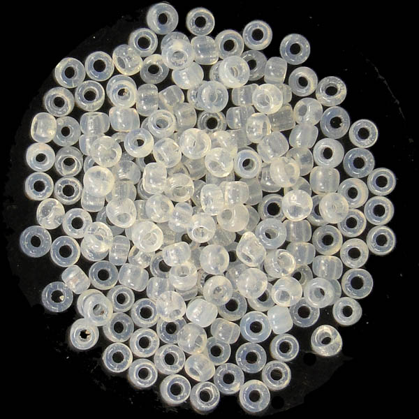 Vintage White Opal 13/0 Seed Bead