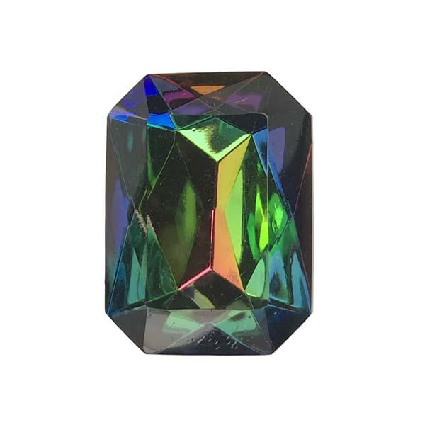 Vitrail Medium 18x13MM Vitrail Medium Point Back Tin Table Cut Glass Stone