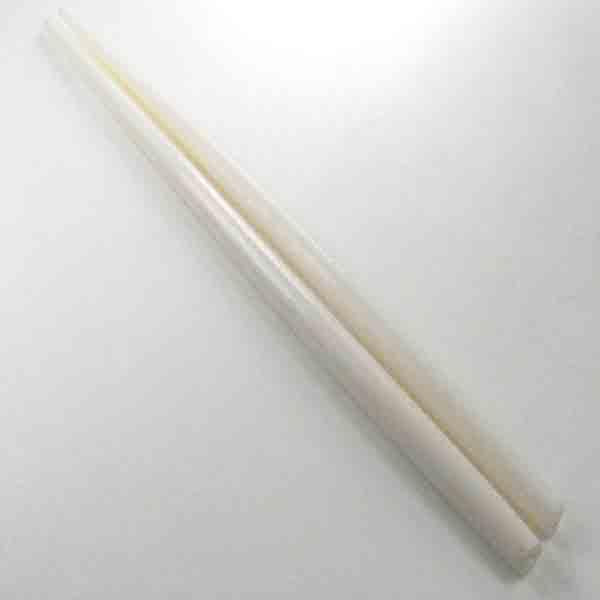 White Bone 4.5 inch Hairstick