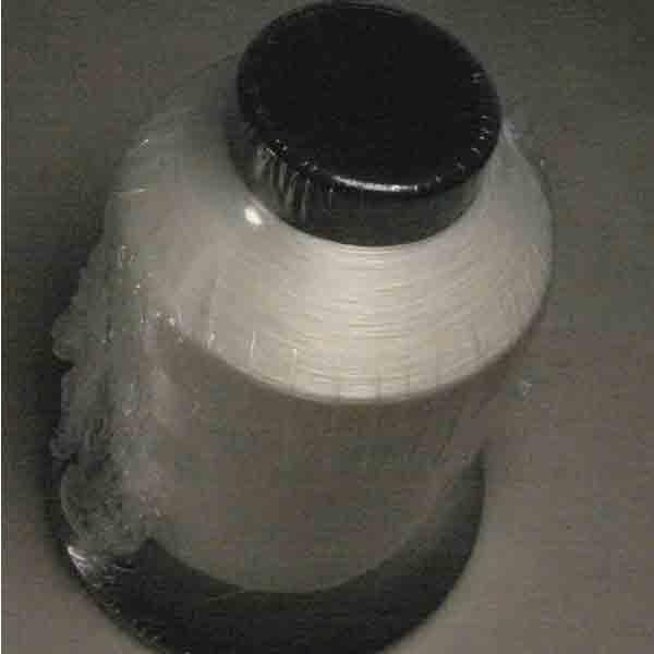 White Size D (Medium) Nymo Thread Cone