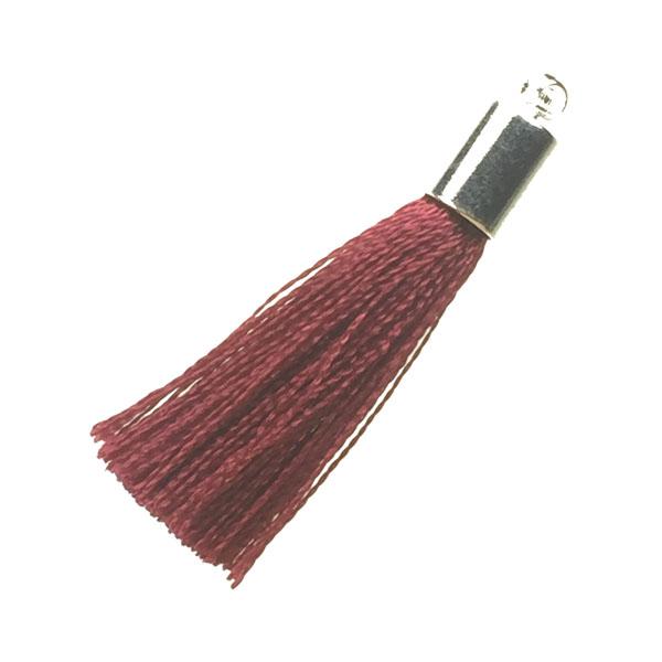 Wine With Silver Plate 30MM Tassel
