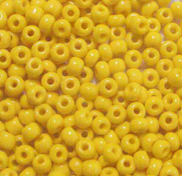 Yellow 6/0 Seed Bead