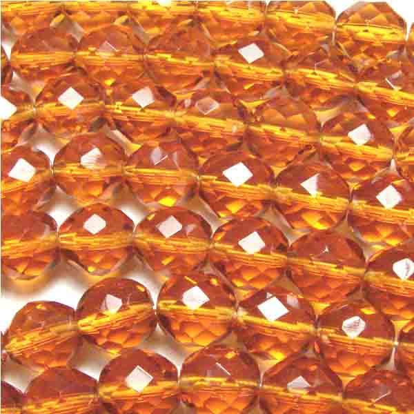 12MM Dark Topaz Fire Polish Ball