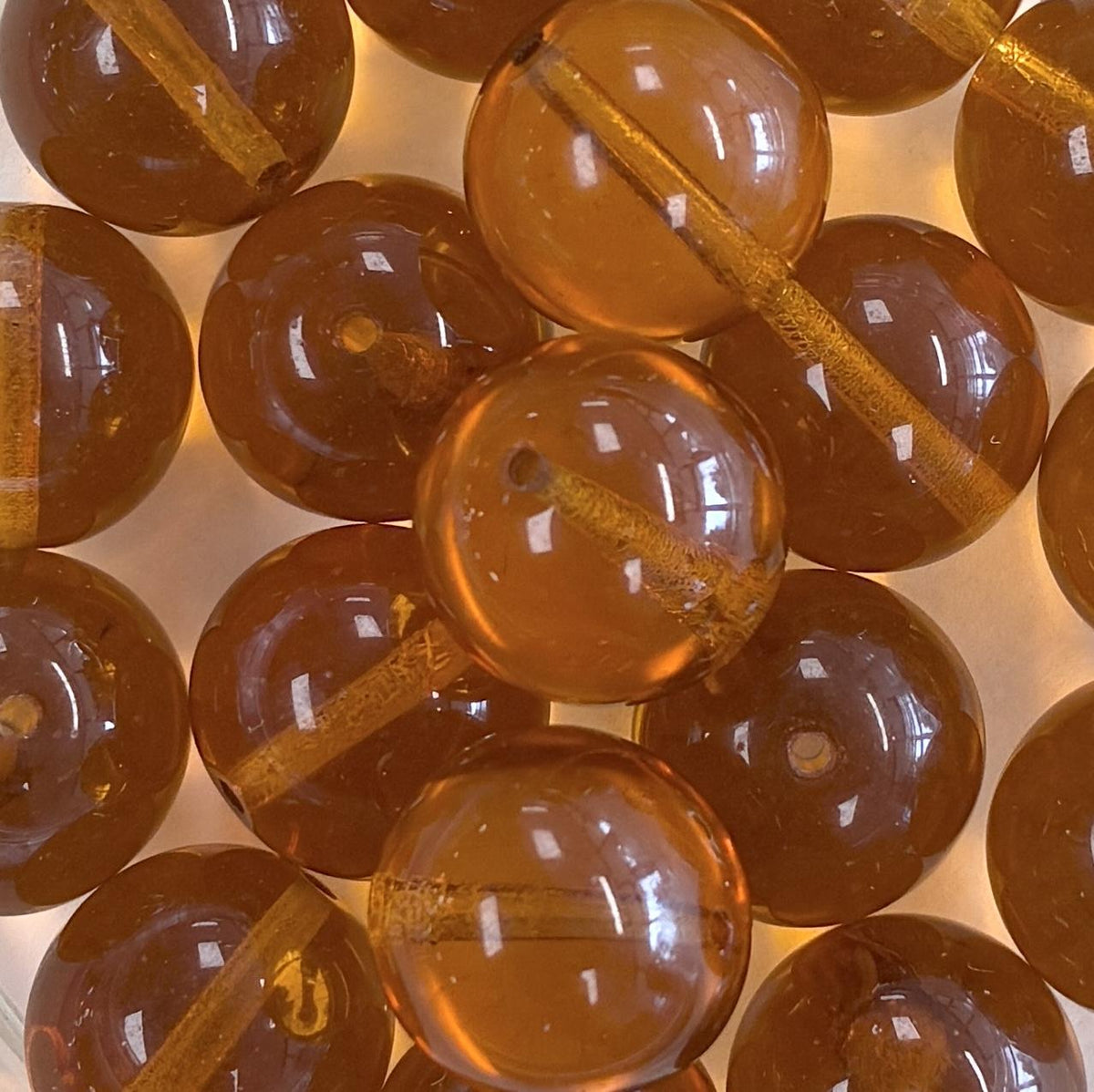 14MM Topaz Round Druk Ball