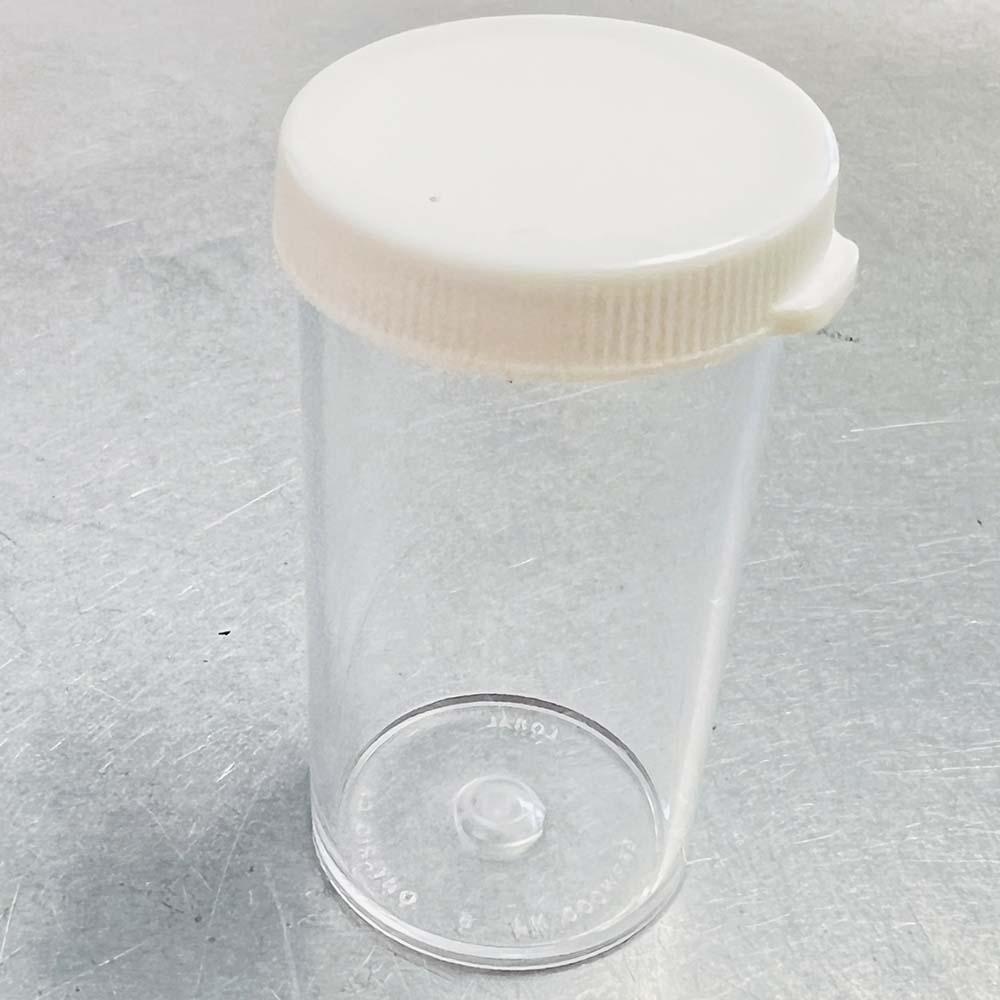 2.13 X 1.2 inch Plastic Vial