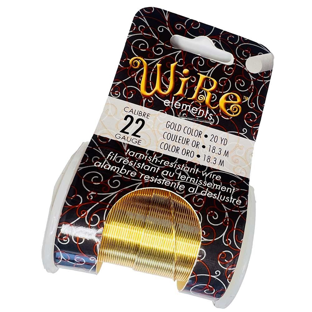 22 Gauge Gold Tarnish Resistant Wire