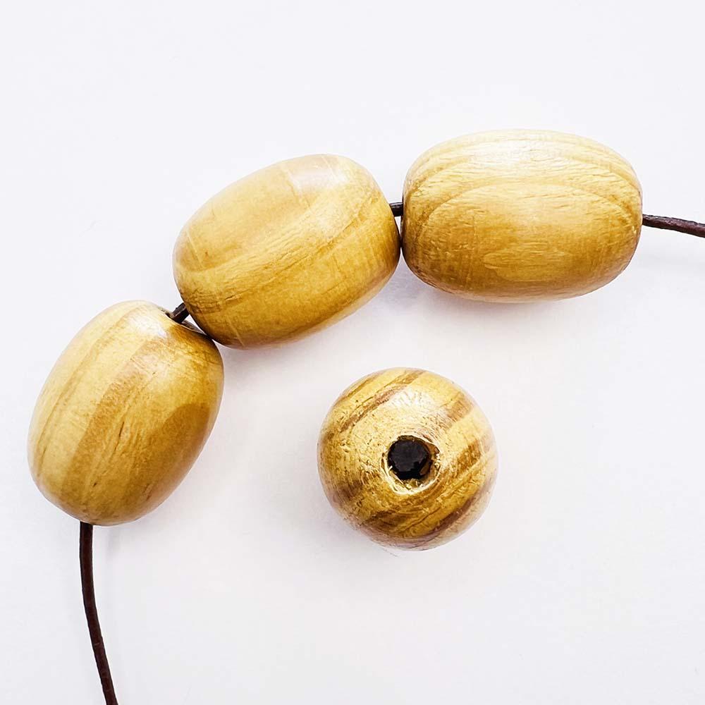 25x18MM Burly Wood Oval Bead