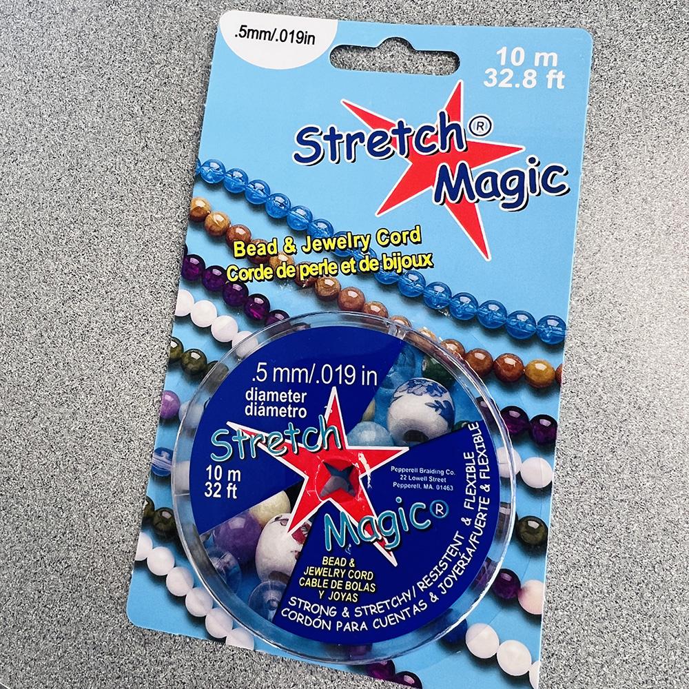 .5MM Stretch Magic BlackElastic Bead Cord