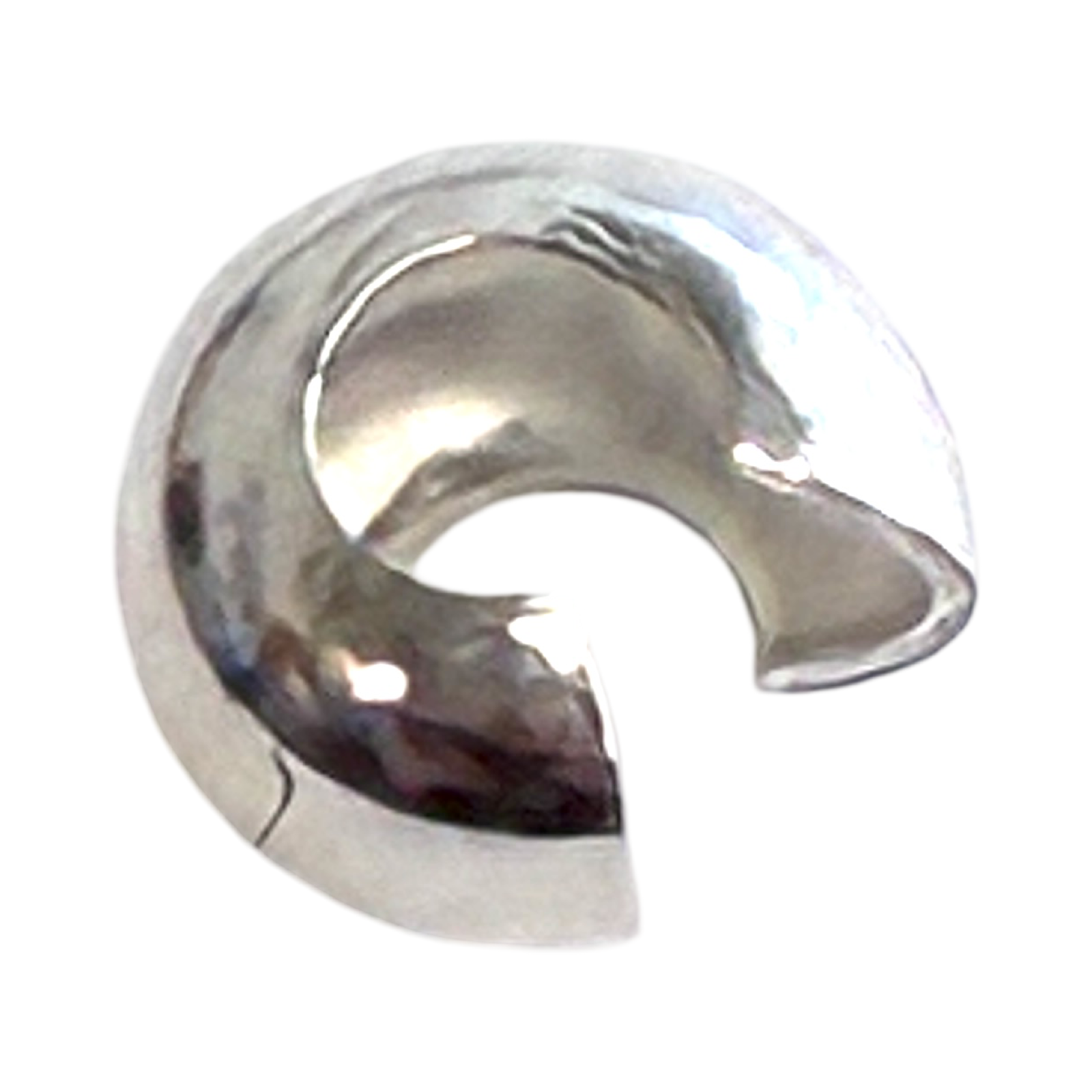 Sterling Silver 3MM Crimp Cover